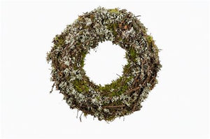Half Wreath with Larch Foliage – 30cm