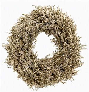 Grey Tatarica Statice Wreath – 40cm