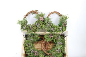 Green Advent Wreath Hoop – 30cm