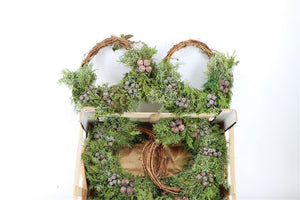 Green Advent Wreath Hoop – 30cm