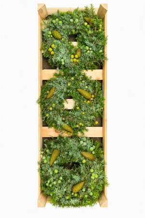 Green Juniper Pine Wreath – 30cm