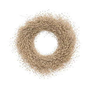 Frosted Decorative Wreath – 40cm