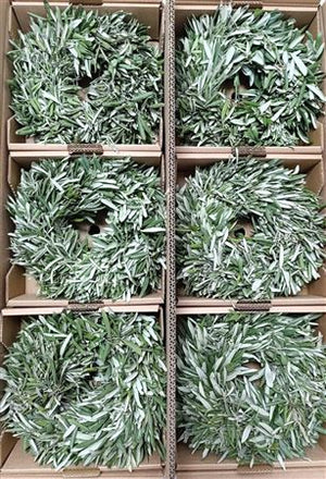 Mixed Olive Wreath – 20cm
