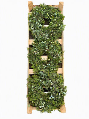 Natural Green Juniper Wreath – 20cm