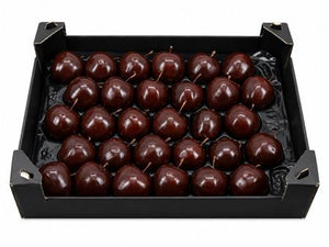 Chocolate Wax Apple Decorative Stems