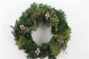 Nordmann Fir Christmas Wreath – 50cm