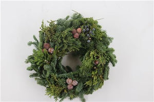 Green Advent Wreath – 30cm