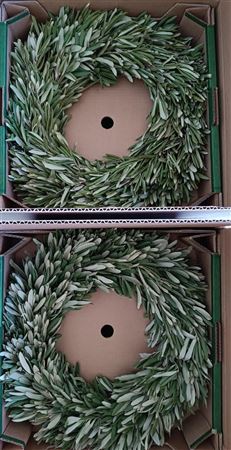 Mixed Olive Leaf Wreath – 40cm