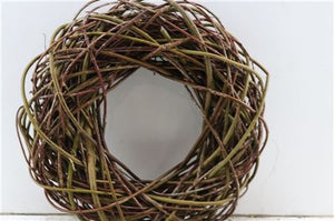 Natural Brown Willow Wreath – 45cm