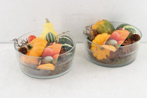 Sacramento Decorative Arrangement in Glass Bowl – 20cm