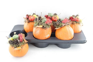 Decorative Pumpkin Arrangement – 12cm Pot