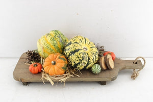 Decorative Arrangement with XL Wooden Chopping Board – 46cm