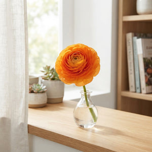 Orange Ranunculus asiaticus Flower Bulbs – 6/7