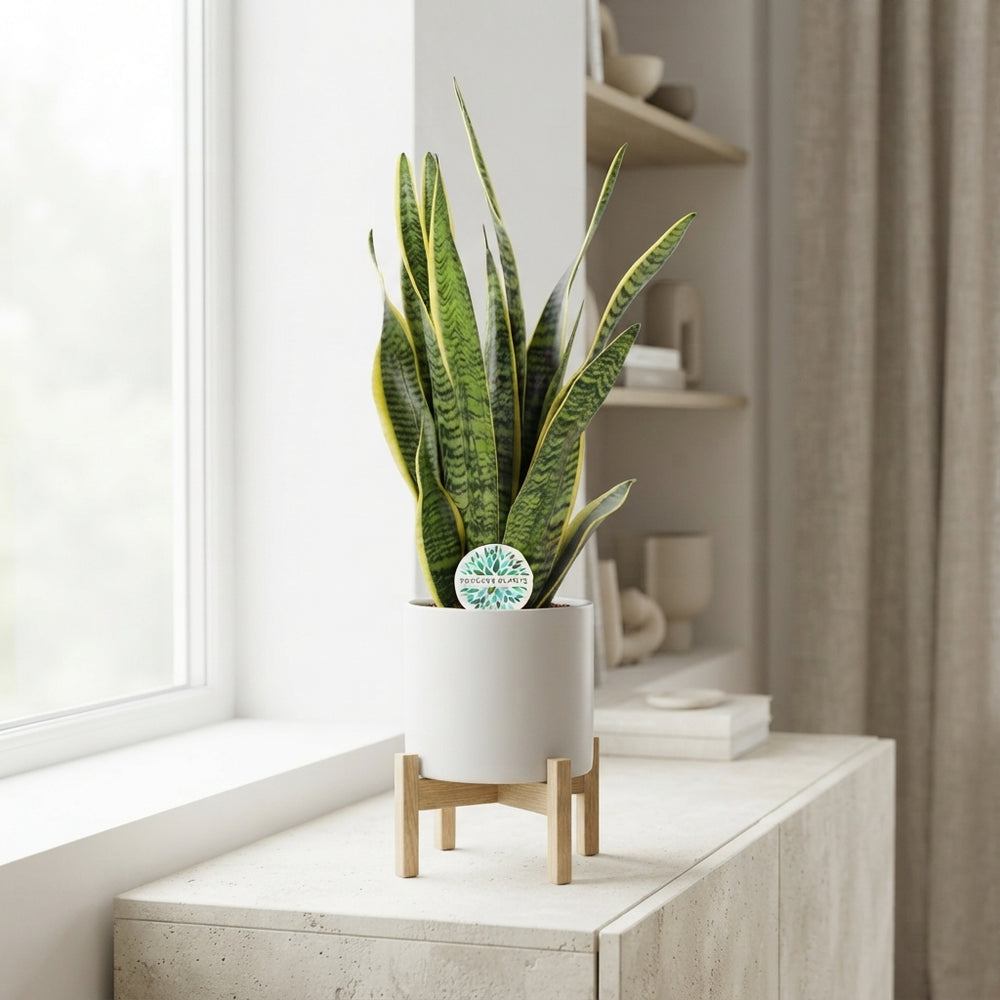 Laurentii Snake Plant (Sansevieria trifasciata) – 17cm Pot