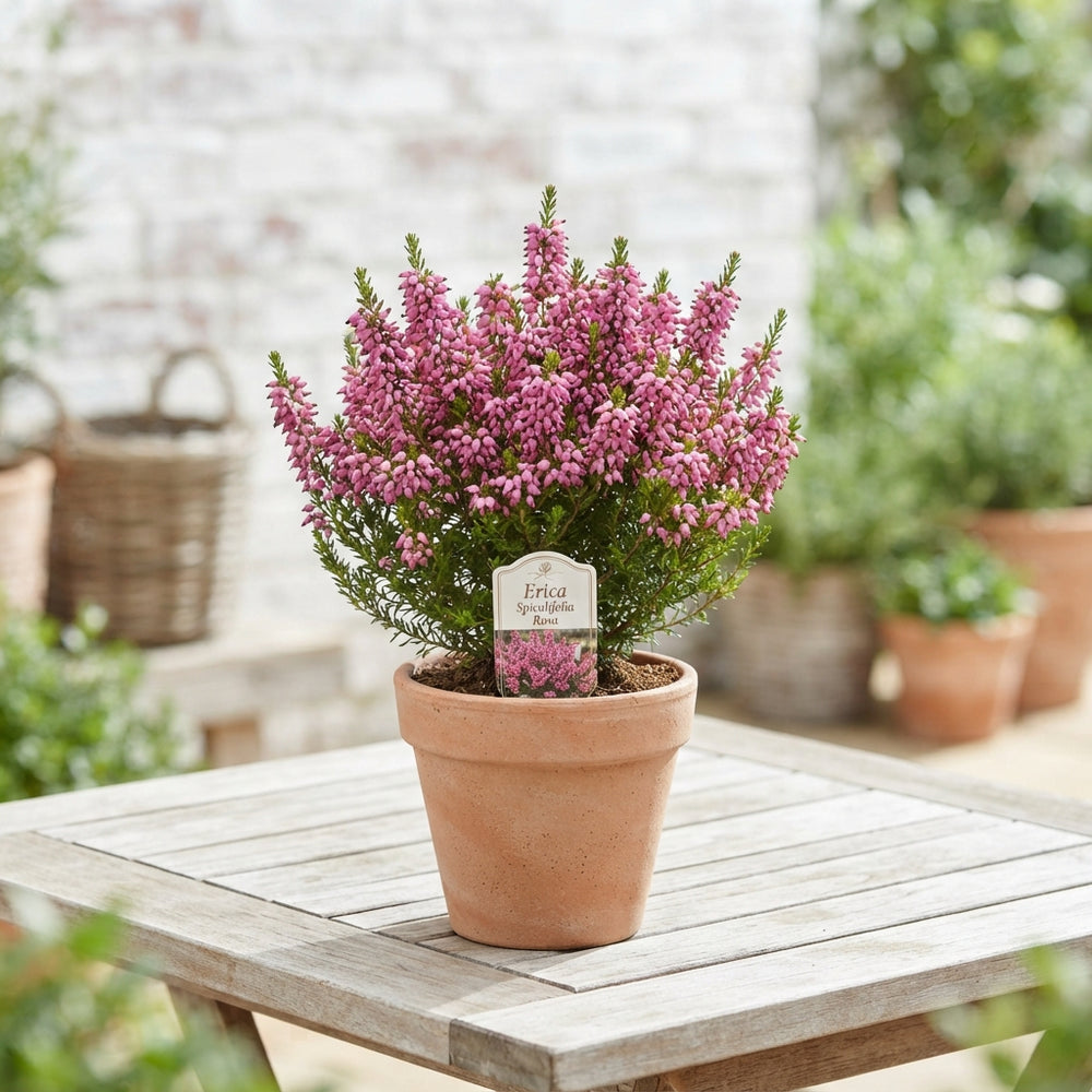 Pink Summer-Flowering Heather (Erica spiculifolia) – 12cm Pot