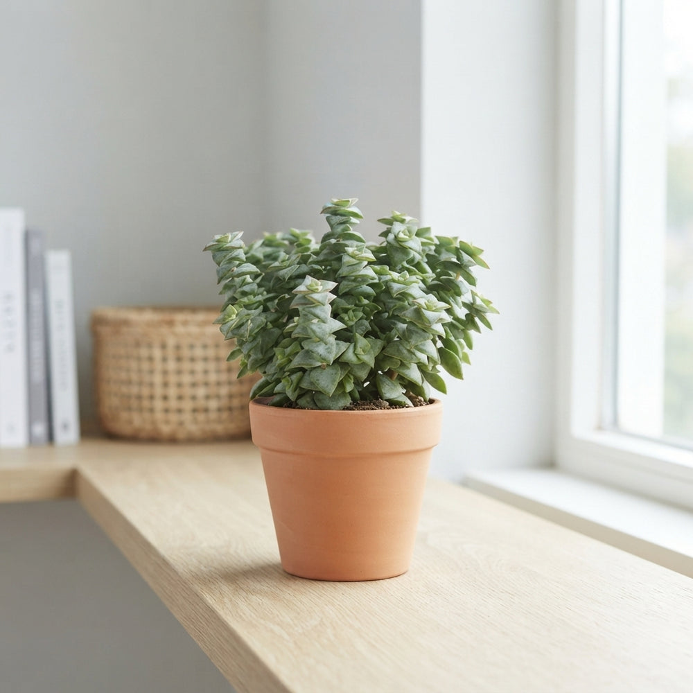 String of Buttons (Crassula perforata) – 10.5cm Pot