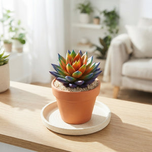 Echeveria 'Miranda Rainbow Chameleon' – 6cm Pot