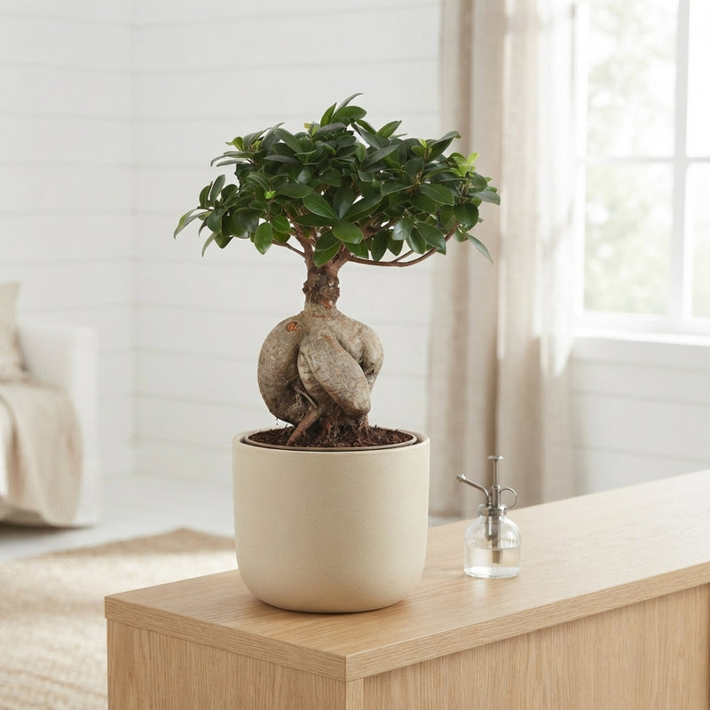 Ginseng Ficus Bonsai (Ficus microcarpa) – 18cm Pot