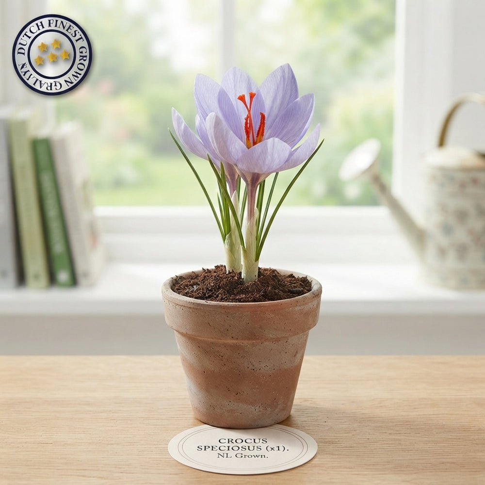 Crocus speciosus Autumn Flowering Bulbs – Pack of 15