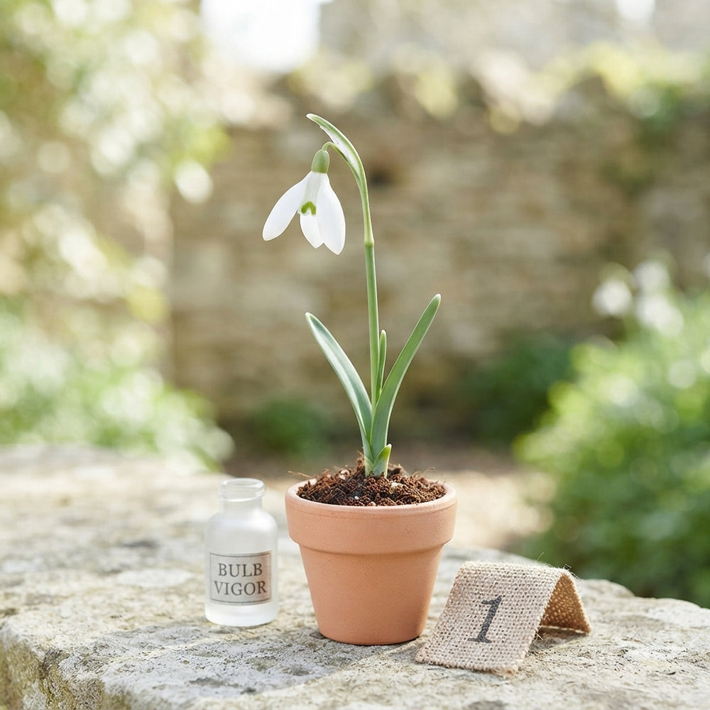 Snowdrop (Galanthus nivalis) Bulbs – 7 Bulbs, Size 5/6