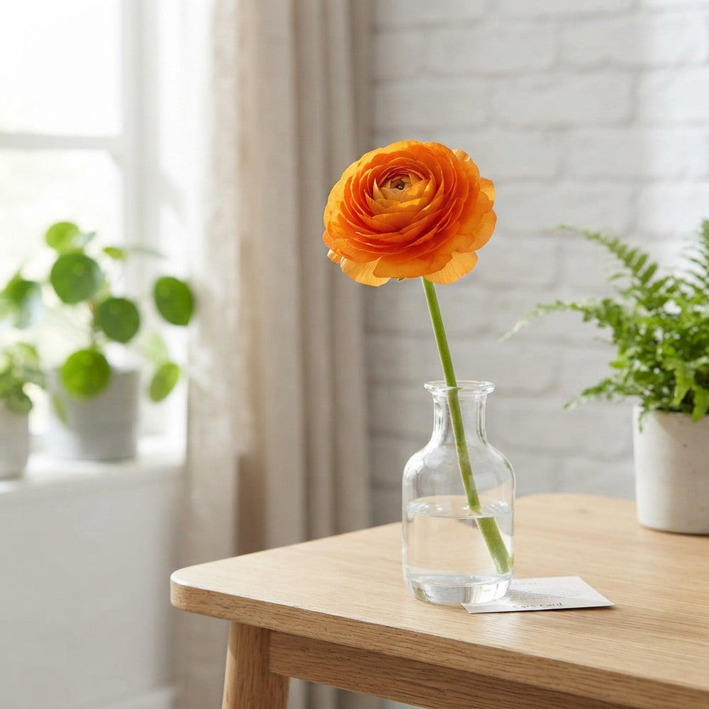 Orange Ranunculus asiaticus Flower Bulbs – 6/7