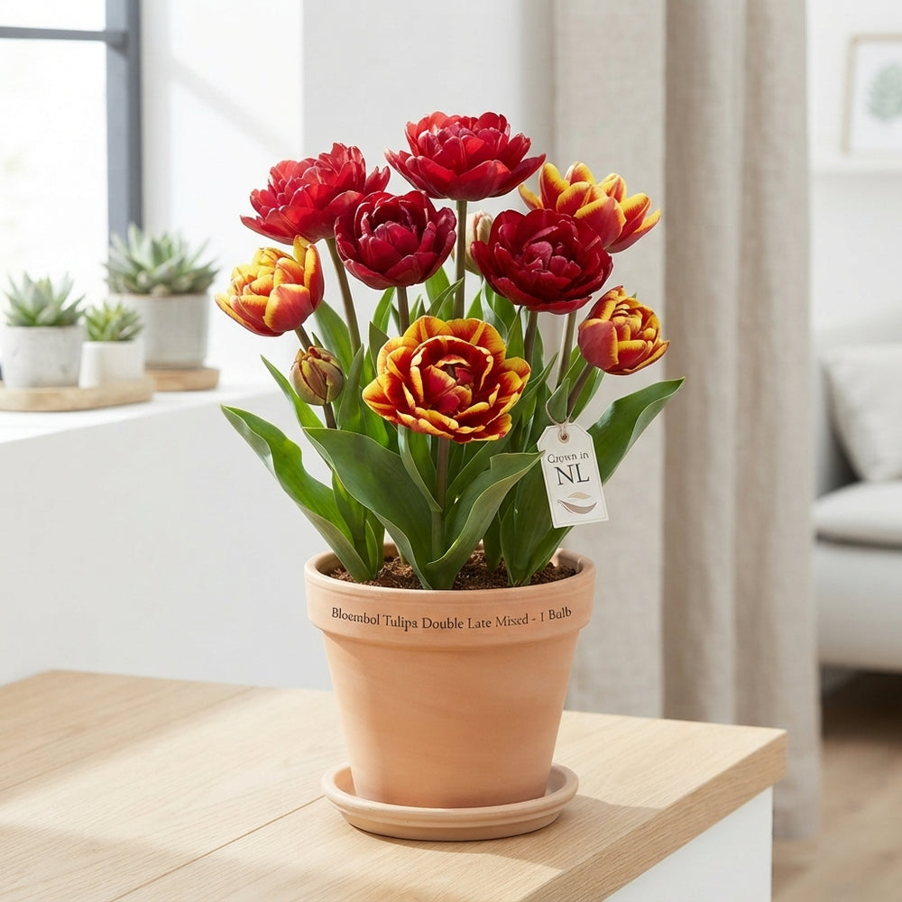 Mixed Double Late Tulip Bulb Collection – 10 Bulbs