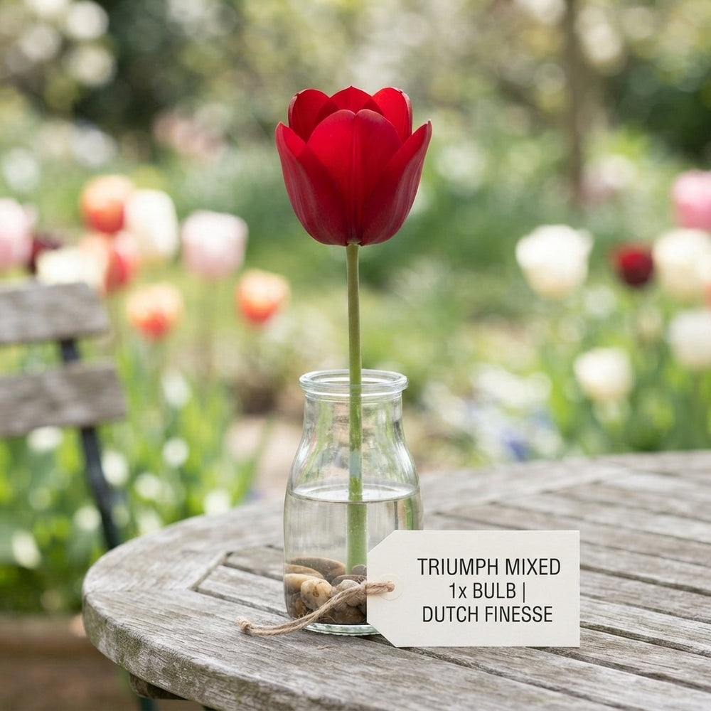 Mixed Triumph Tulip Bulbs – Pack of 10
