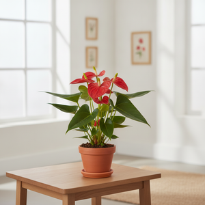 Red Anthurium (Anthurium) – 12cm Pot