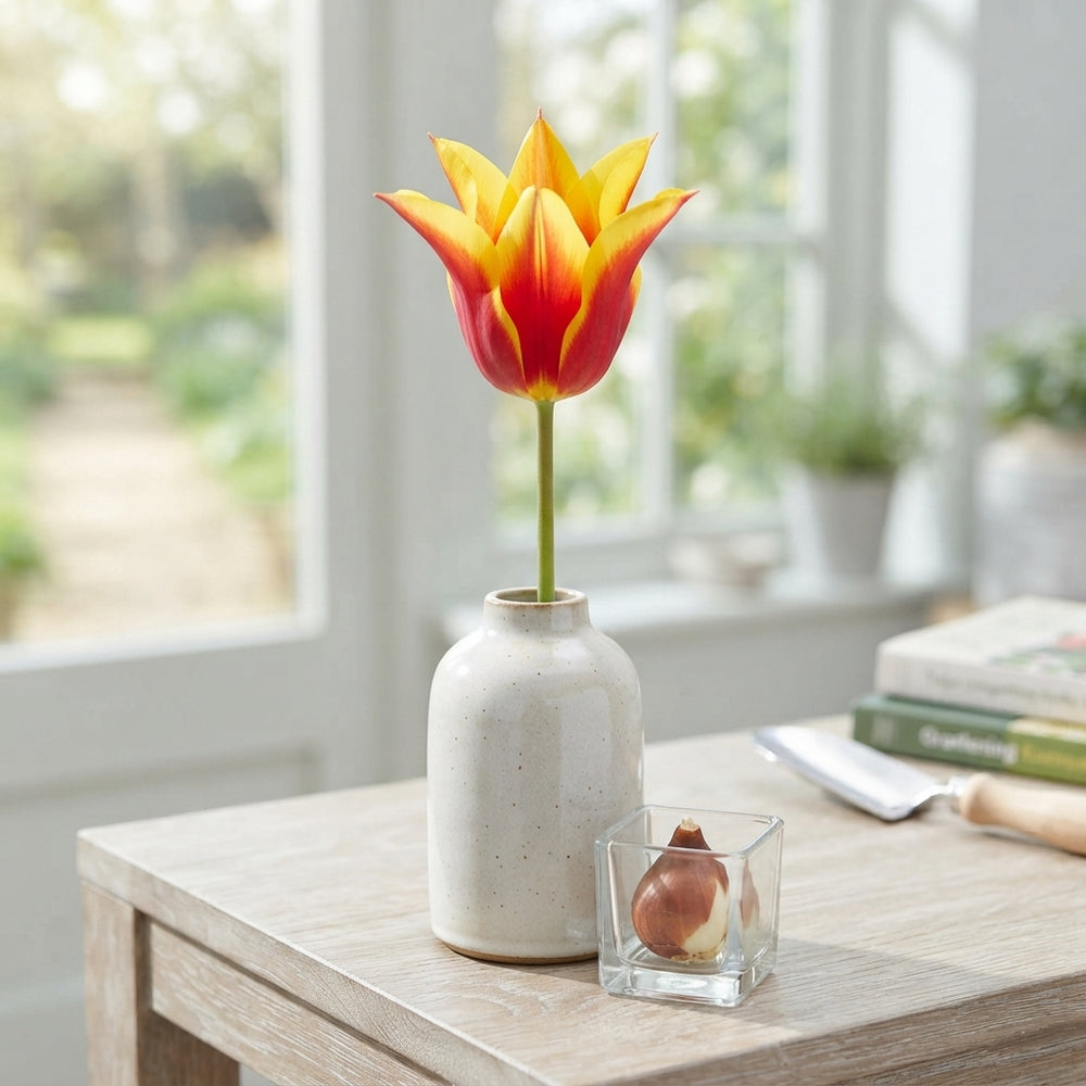 Tulipa ‘Lilyflowering Fly Away’ Flower Bulbs – Pack of 7