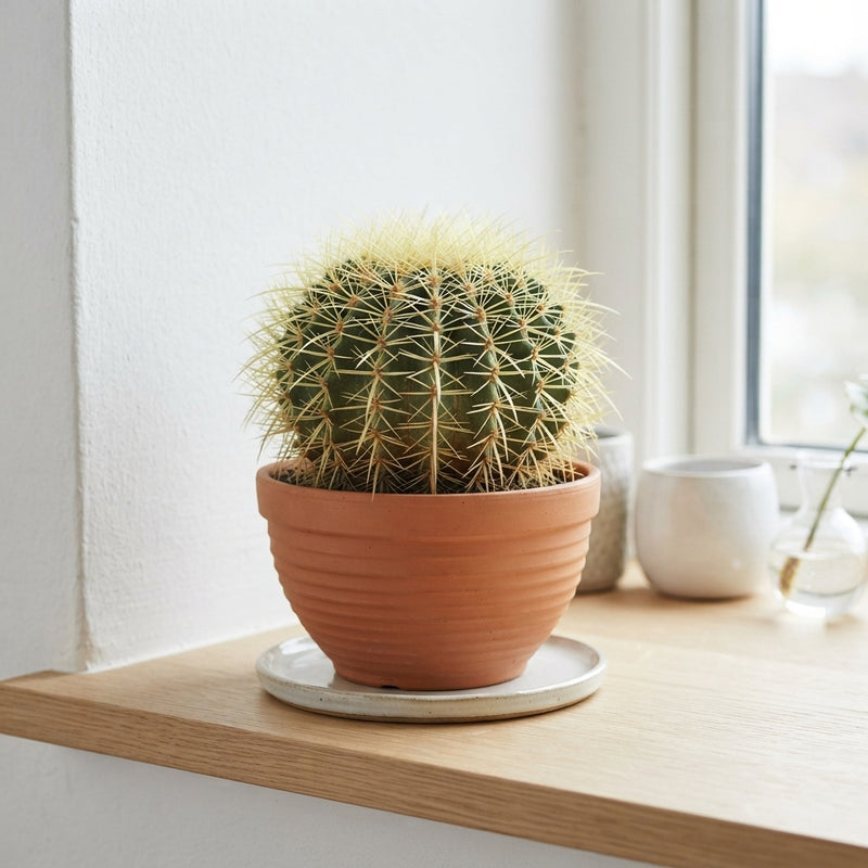 Mixed Cactus Collection – 23cm Terracotta Pot