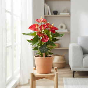 Red Anthurium ‘Vulcano’ – 12cm Pot