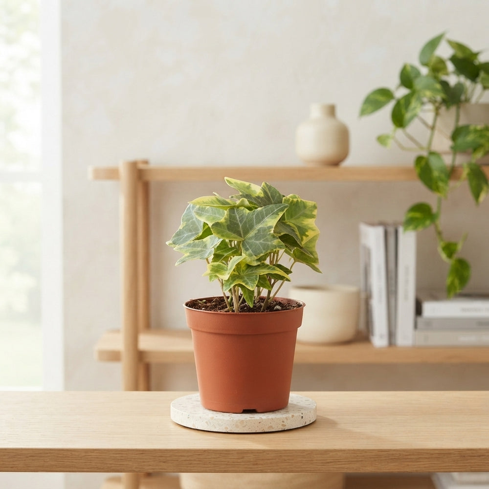 Variegated English Ivy (Hedera helix) – 8.5cm Pot