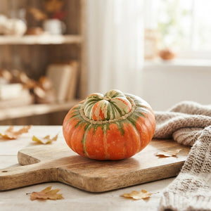 Turban Squash Ornamental Fruit – Orange