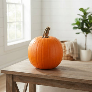 Carved Halloween Pumpkin Decoration – Orange