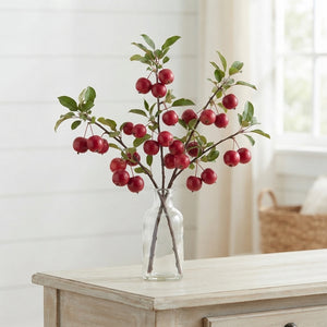 Red Decorative Apples – Single Piece