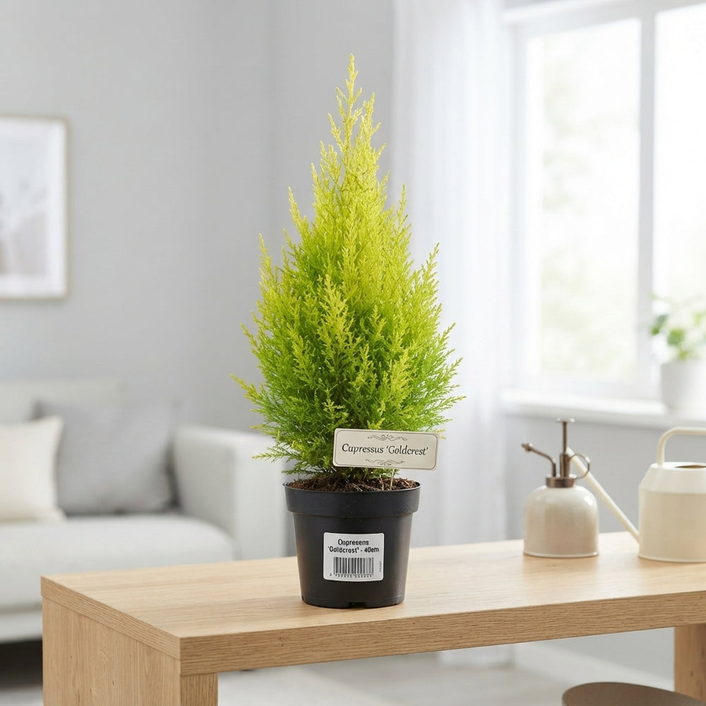 Goldcrest Lemon Cypress (Cupressus macrocarpa) – 10.5cm Pot