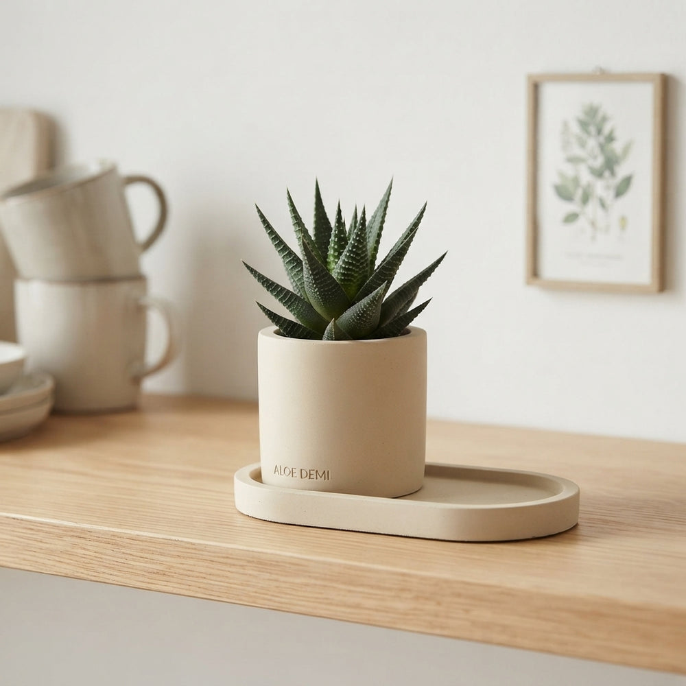Soft-Touch Succulent Arrangement – 26cm Pot