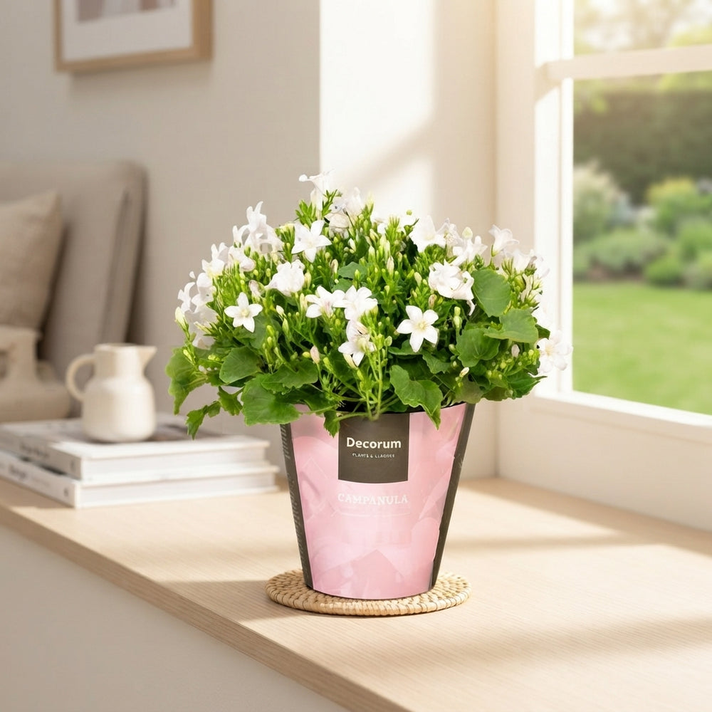 White Campanula ‘Port Ice’ – 11cm Pot