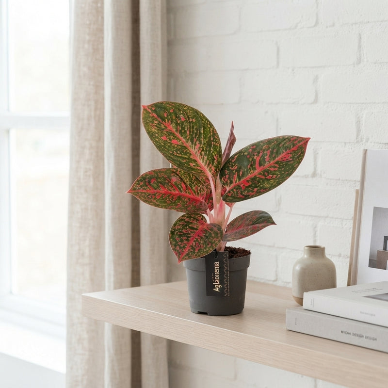 Aglaonema ‘Red Sprinkles’ – 12cm Pot
