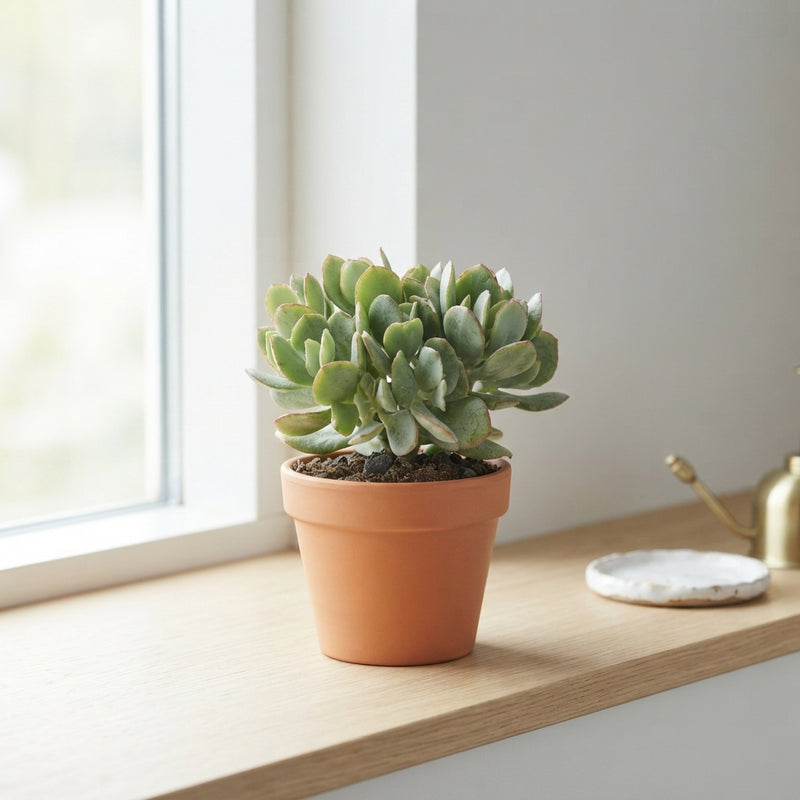 Crested Crassula Succulent – 12cm Pot, 20cm High