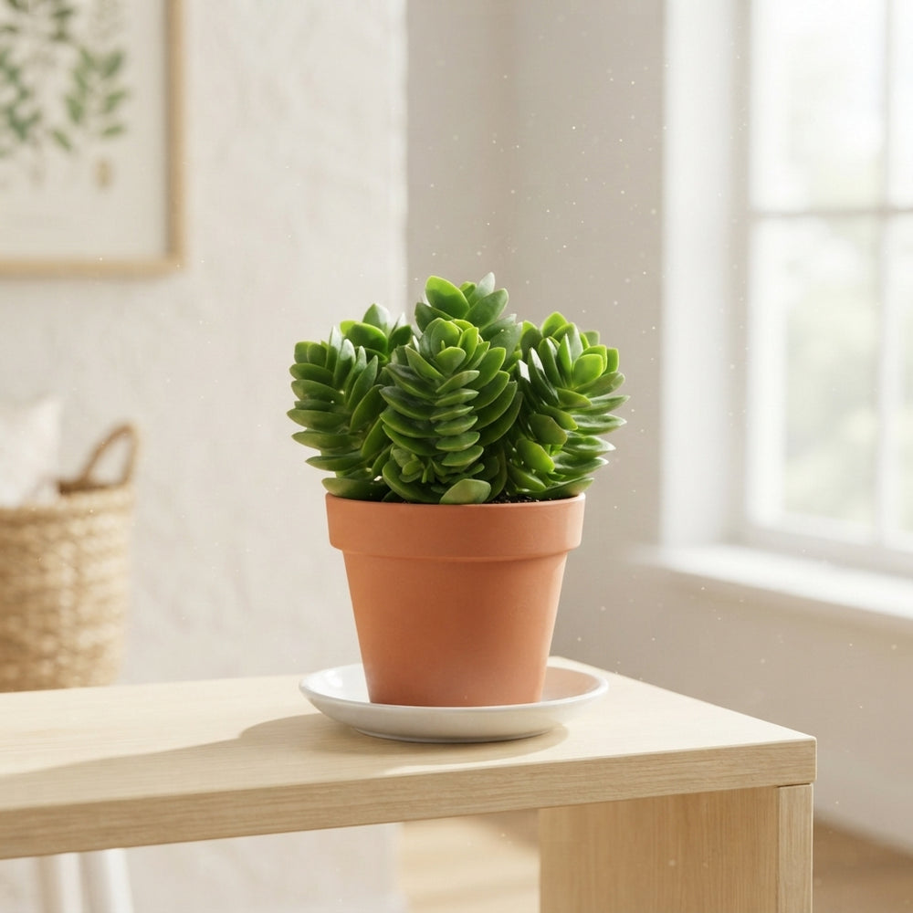 Crassula 'Moneymaker' Succulent – 8.5cm Pot