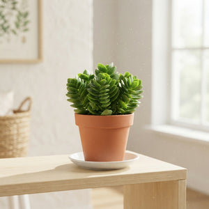 Crassula 'Moneymaker' Succulent – 8.5cm Pot