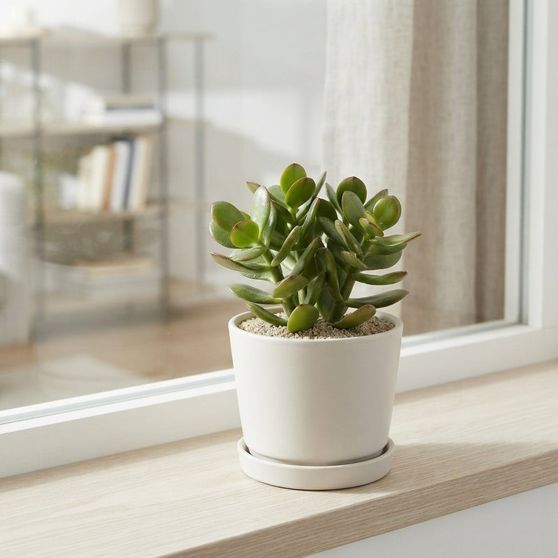 Crassula ovata ‘Minor’ Jade Plant – 8.5cm Pot