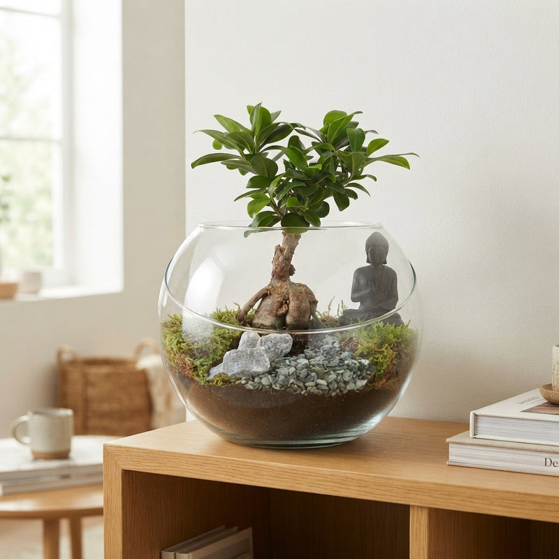 Ficus Ginseng Bonsai – 20cm Pot