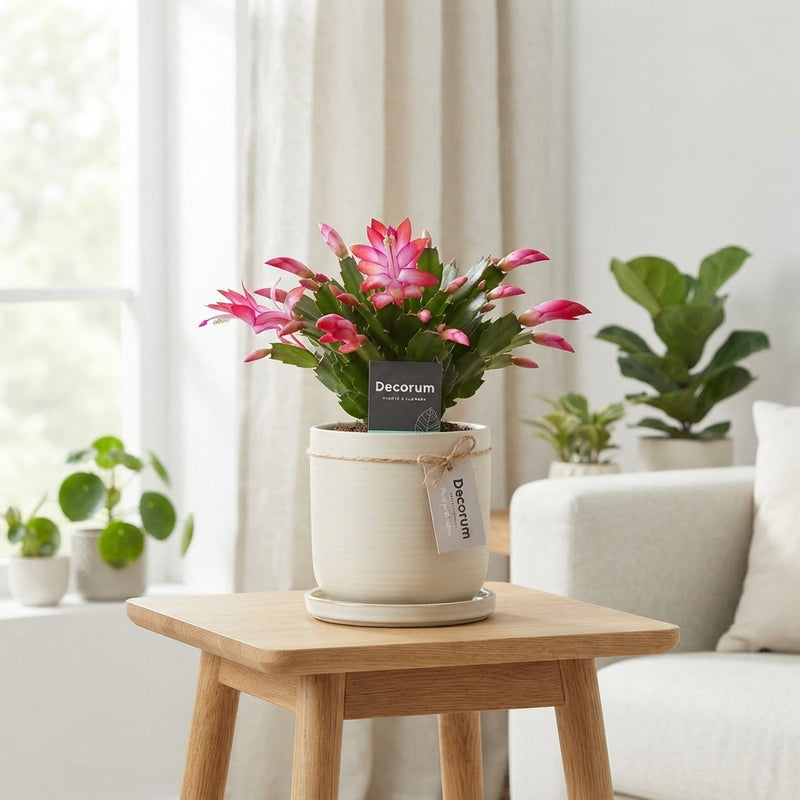 Mixed Schlumbergera Christmas Cactus – 9cm Pot
