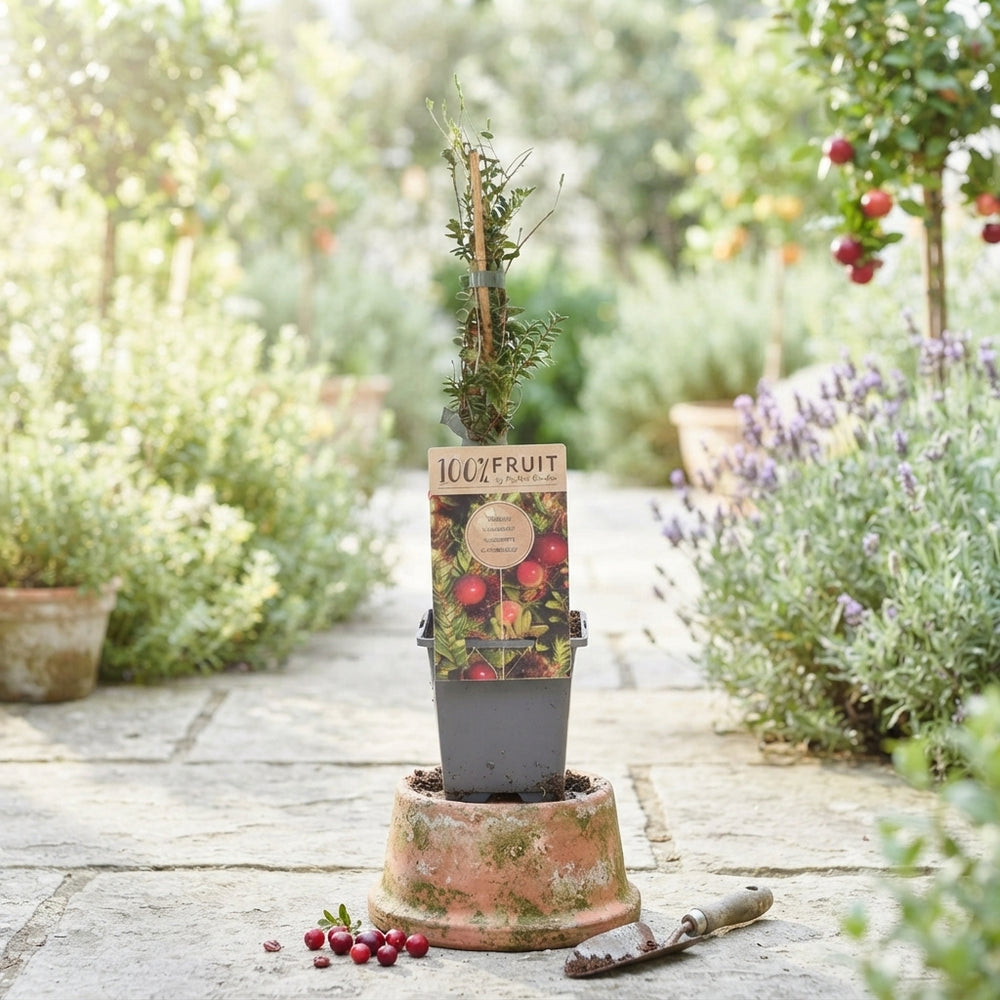 Early Black Cranberry Plant (Vaccinium macrocarpon) – 15cm Pot