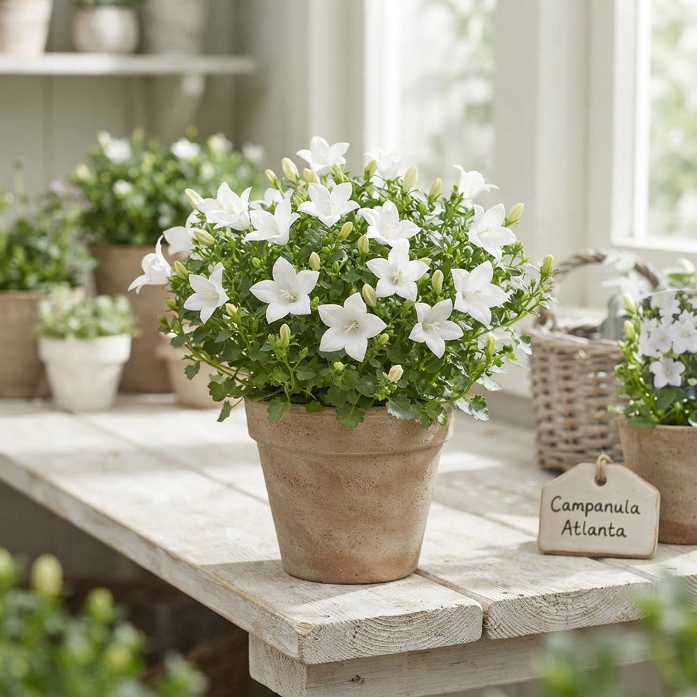 White Campanula ‘Atlanta’ – 11cm Pot