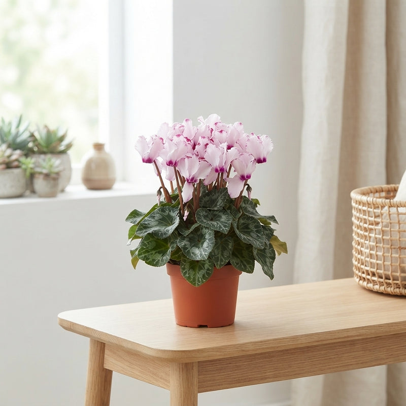 Pale Pink Cyclamen persicum – 10cm Pot