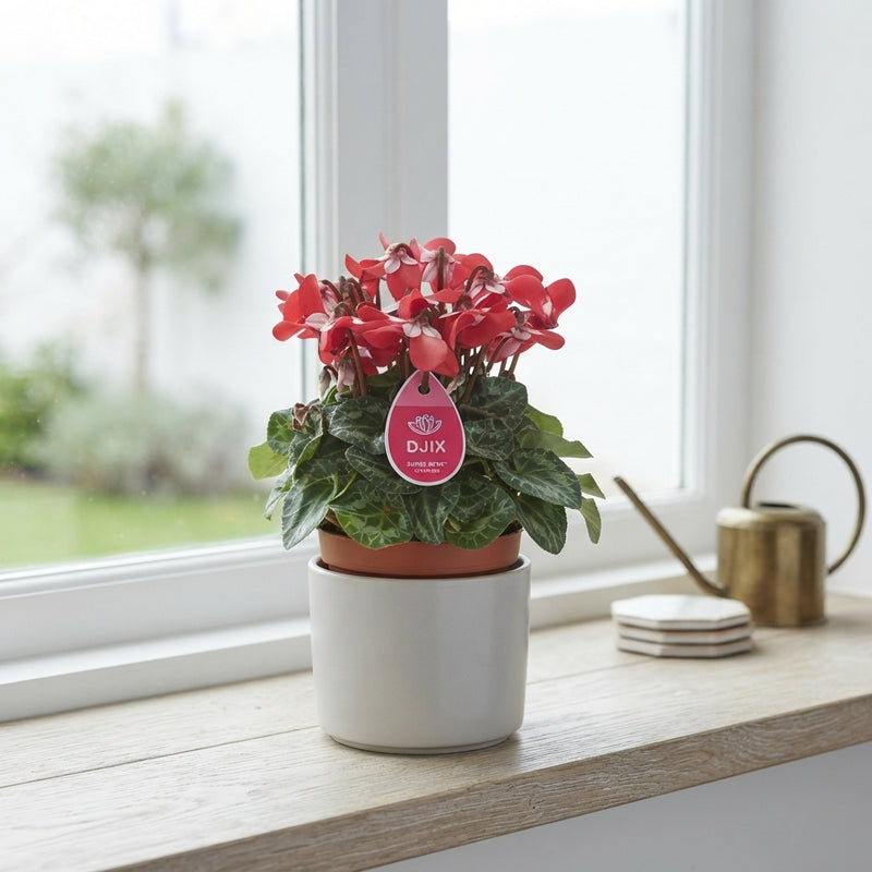Lilac Small-Flowered Cyclamen (Cyclamen persicum) – 10.5cm Pot