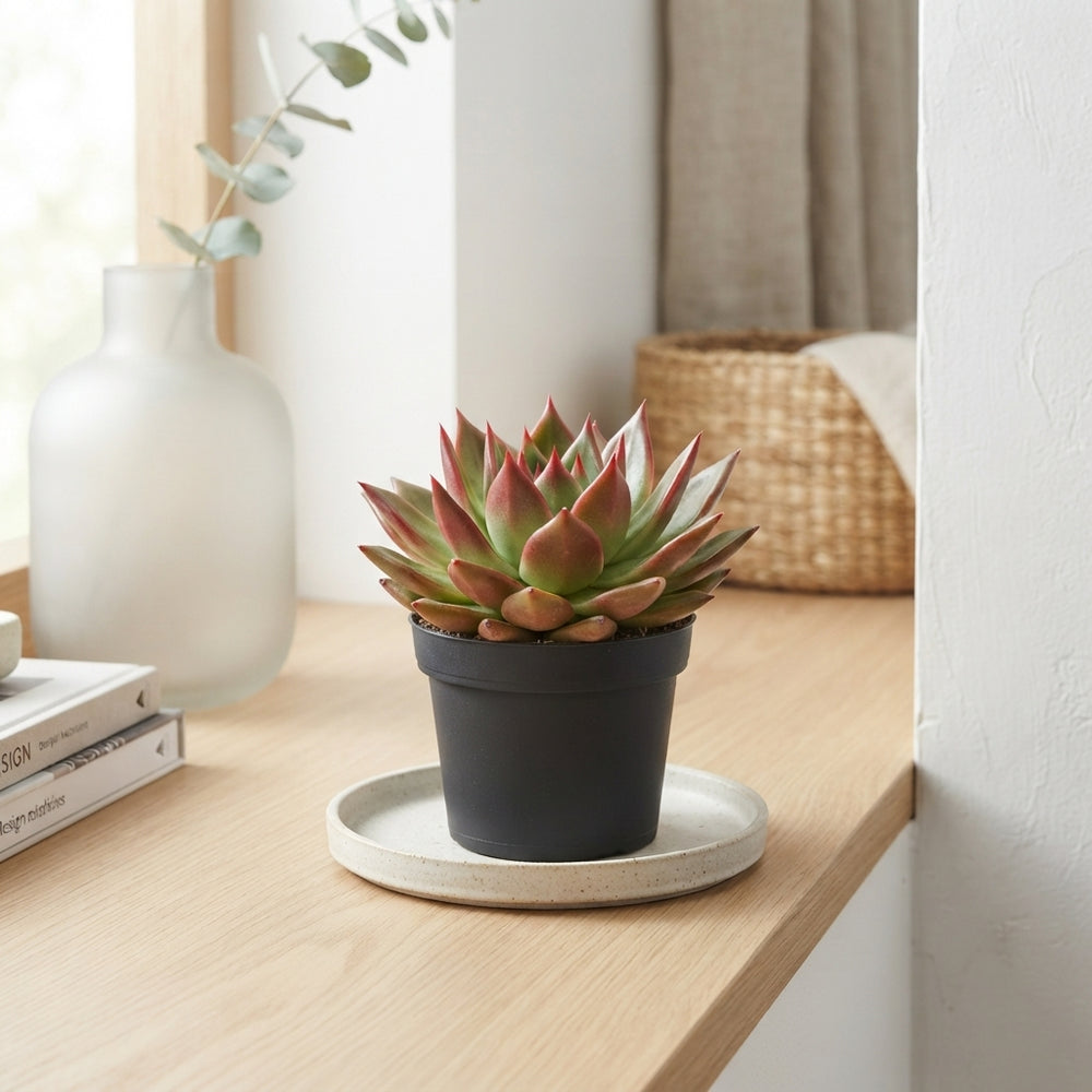 Mixed Echeveria Succulent Collection – 13cm Pot